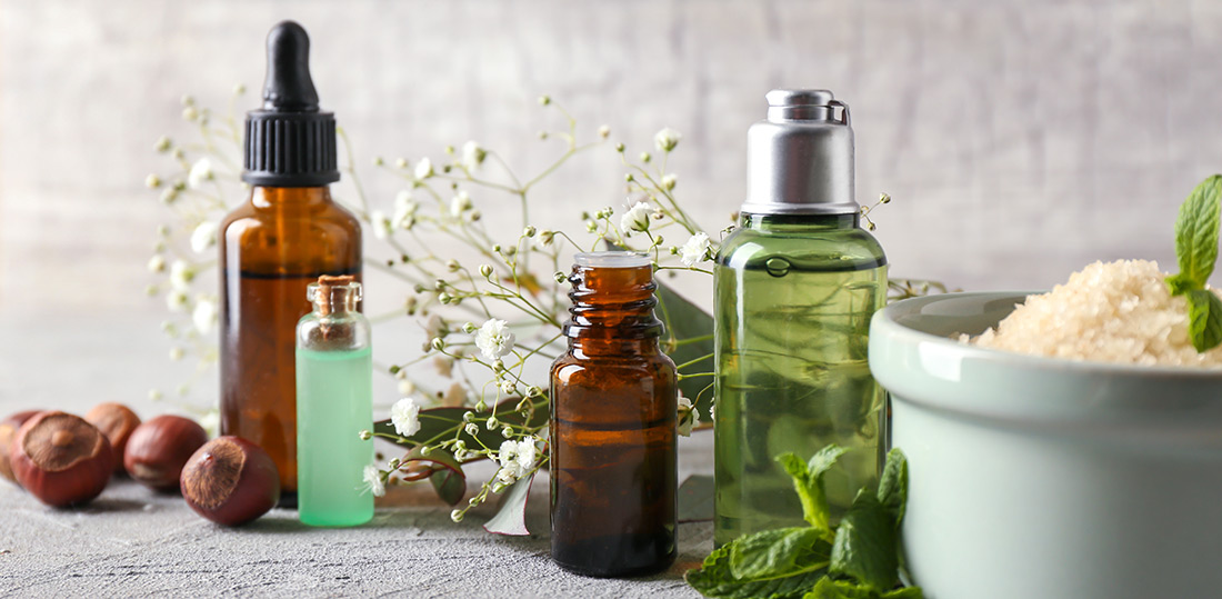 Natural skincare ingredients and botanical extracts
